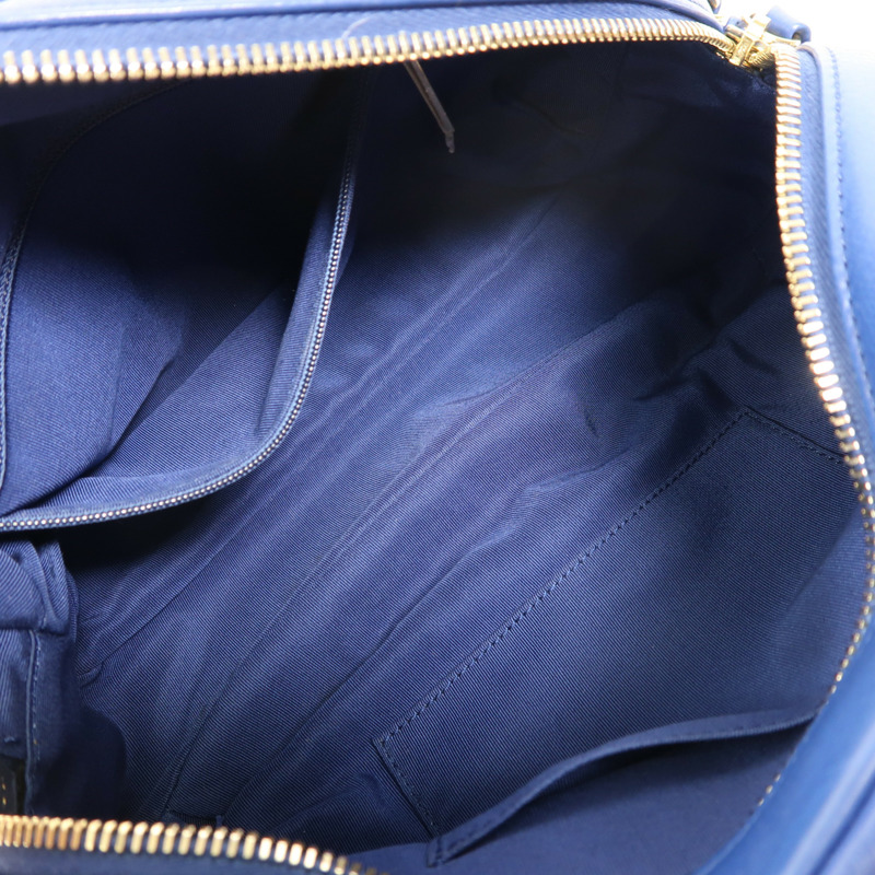 CHANEL 牛皮皮革Chain Shoulder金扣鏈帶肩背袋-9