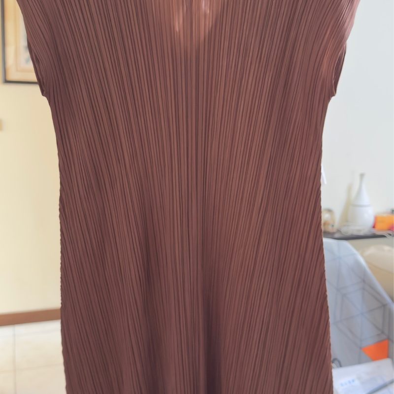 三宅ㄧ生P.P無袖洋裝（背心裙）4號二手-0