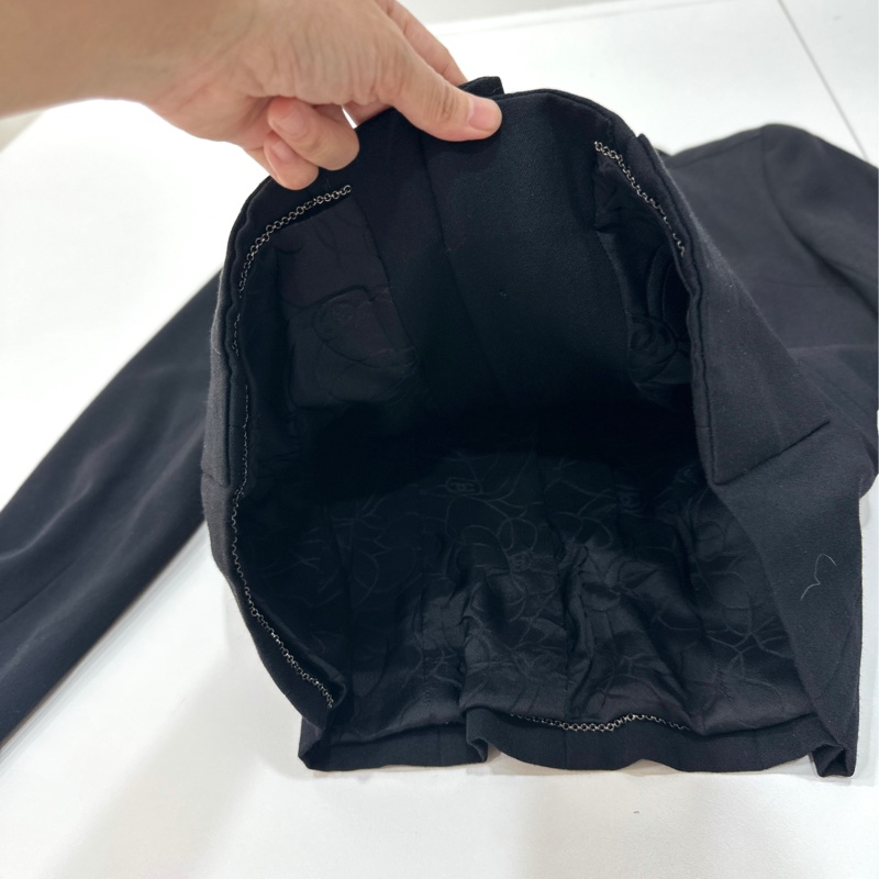 CHANEL 香奈兒 黑色 立領 西外 西裝外套 夾克 外套-12