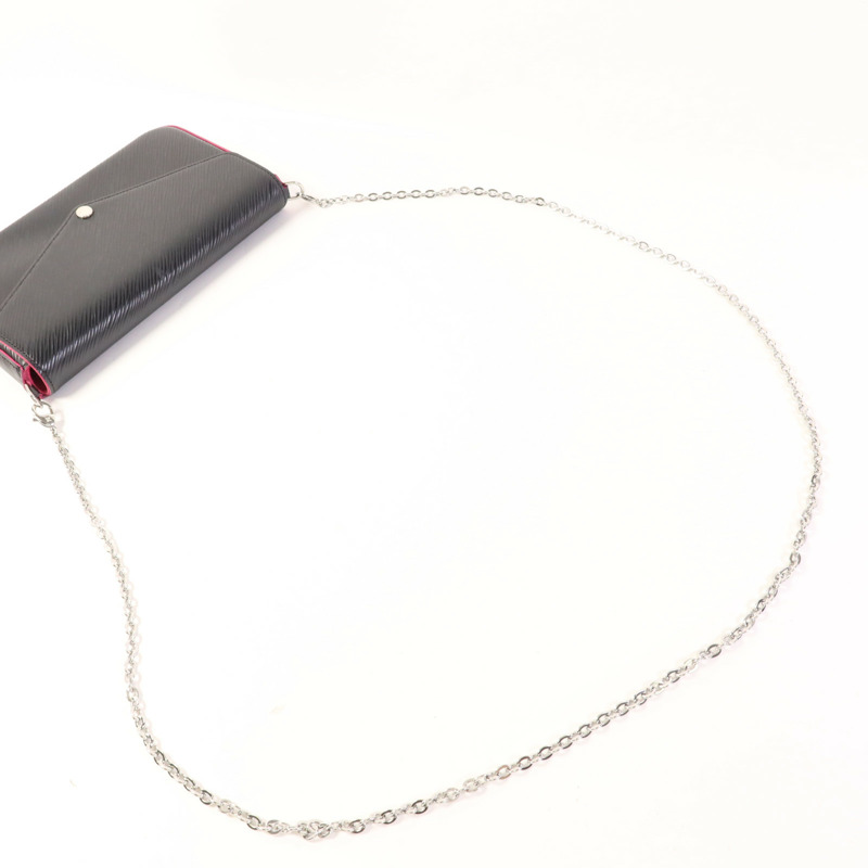 LOUIS VUITTON 【激減優惠】Epi Pochette Felicie銀扣鏈帶肩背袋-4