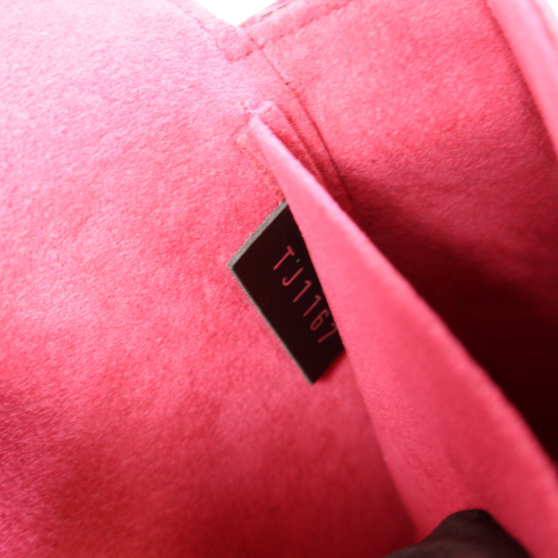 LOUIS VUITTON 【激減優惠】Epi Pochette Felicie銀扣鏈帶肩背袋-7