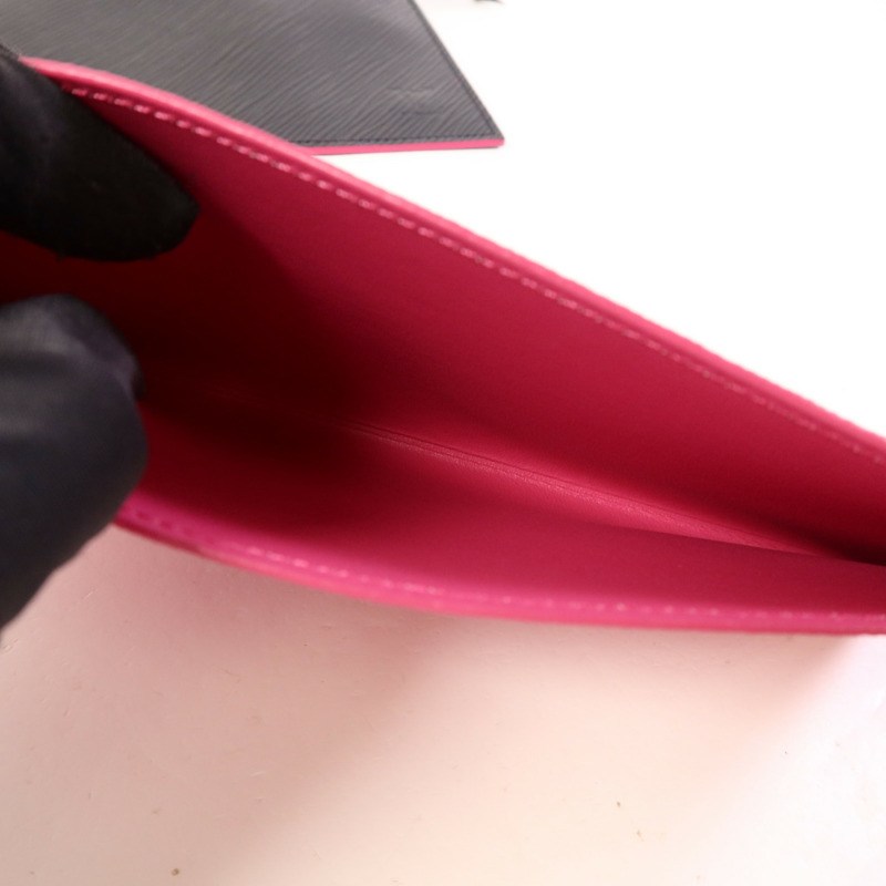 LOUIS VUITTON 【激減優惠】Epi Pochette Felicie銀扣鏈帶肩背袋-13