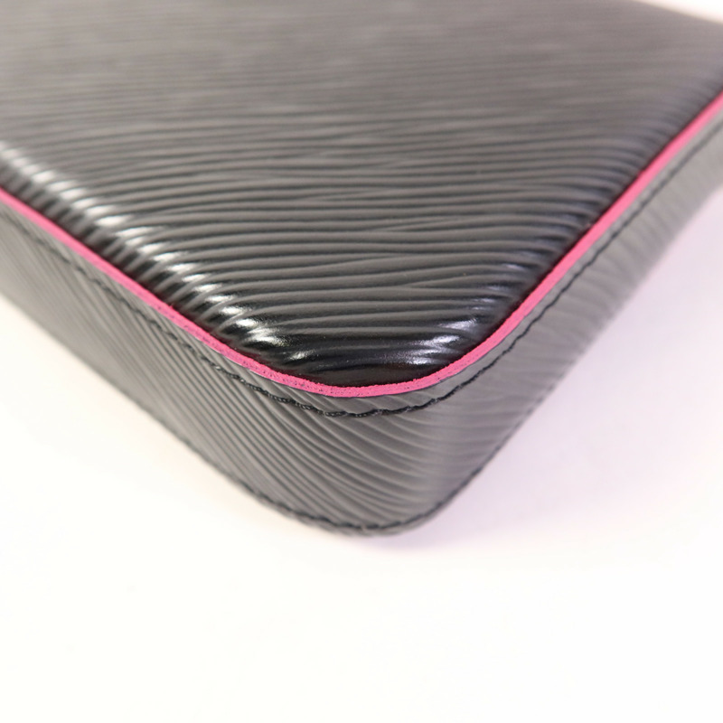 LOUIS VUITTON 【激減優惠】Epi Pochette Felicie銀扣鏈帶肩背袋-17