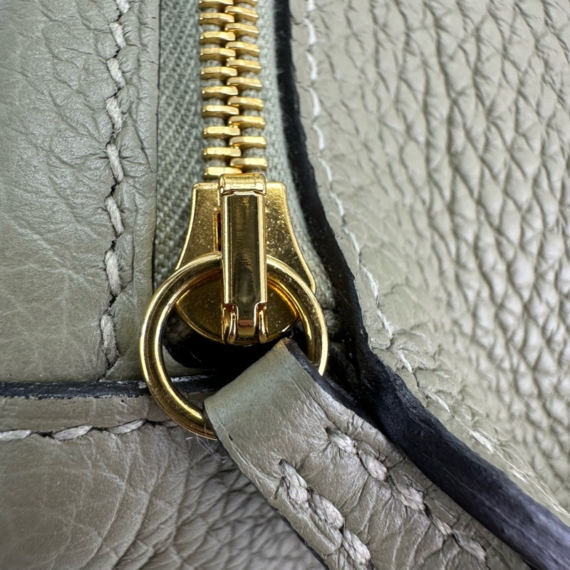HERMES Lindy 26 鼠尾草綠色 Z Stamp 手提單肩包-8