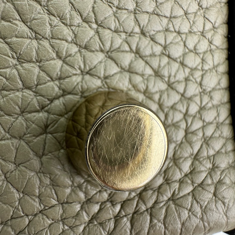 HERMES Lindy 26 鼠尾草綠色 Z Stamp 手提單肩包-11