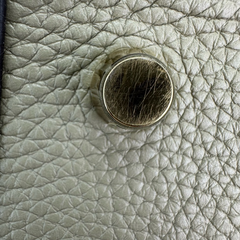 HERMES Lindy 26 鼠尾草綠色 Z Stamp 手提單肩包-12