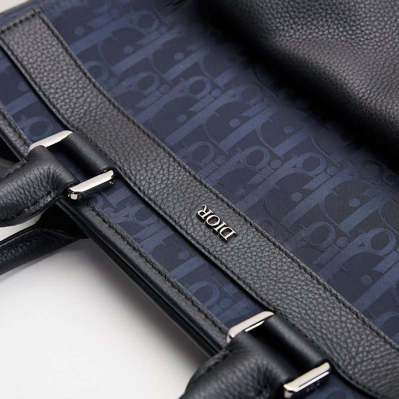 DIOR Oblique Mirage 男款手提斜背托特包-2