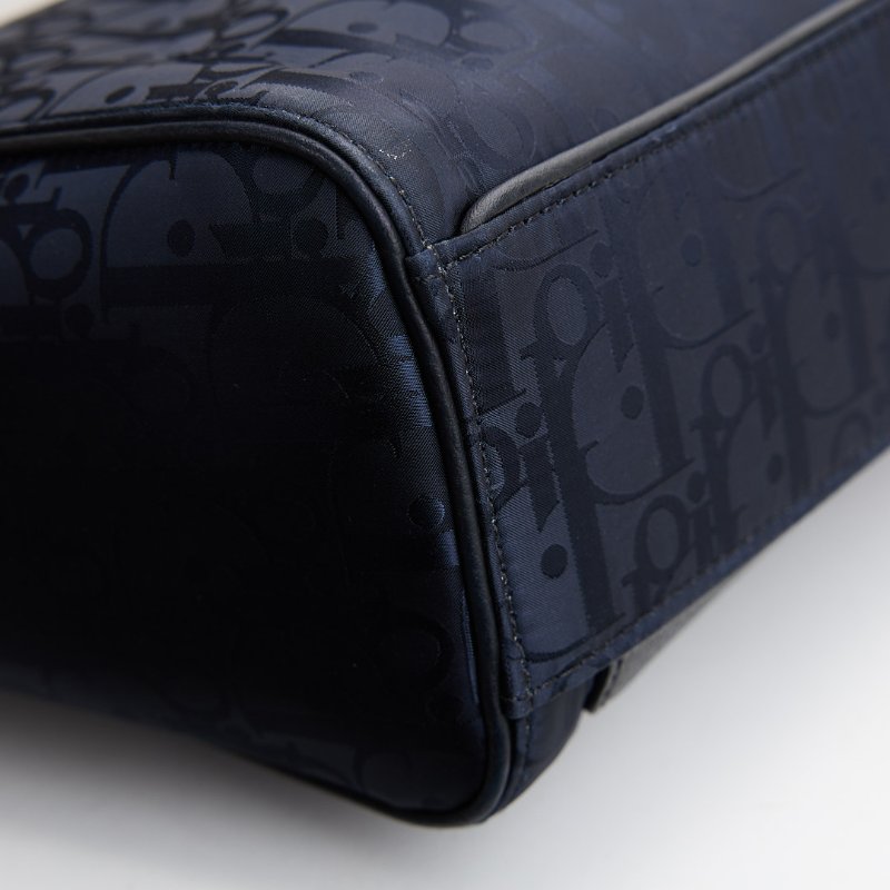 DIOR Oblique Mirage 男款手提斜背托特包-15