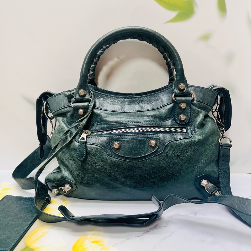 巴黎世家機車包-0