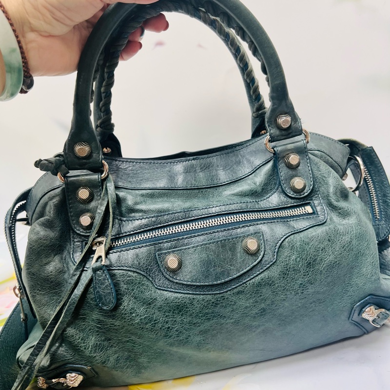 巴黎世家機車包-20