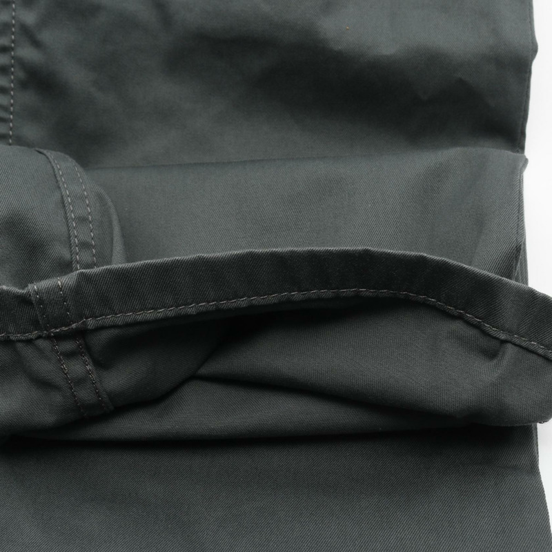 愛馬仕直筒牛仔褲，25SS棉質灰綠色，二手男款，40碼-7