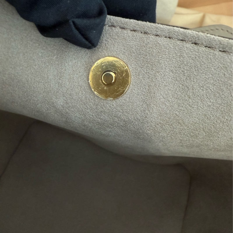 全新LV斑鳩灰全皮All In BB手提斜背水桶包M13045-11