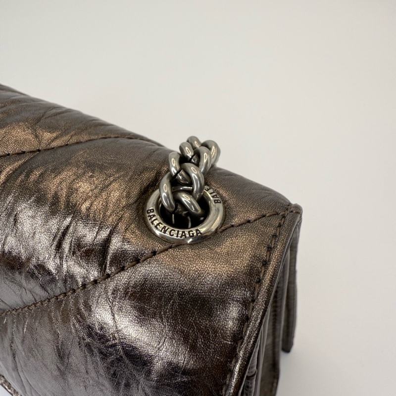 Balenciage Crush沙漏斜挎單肩包-1