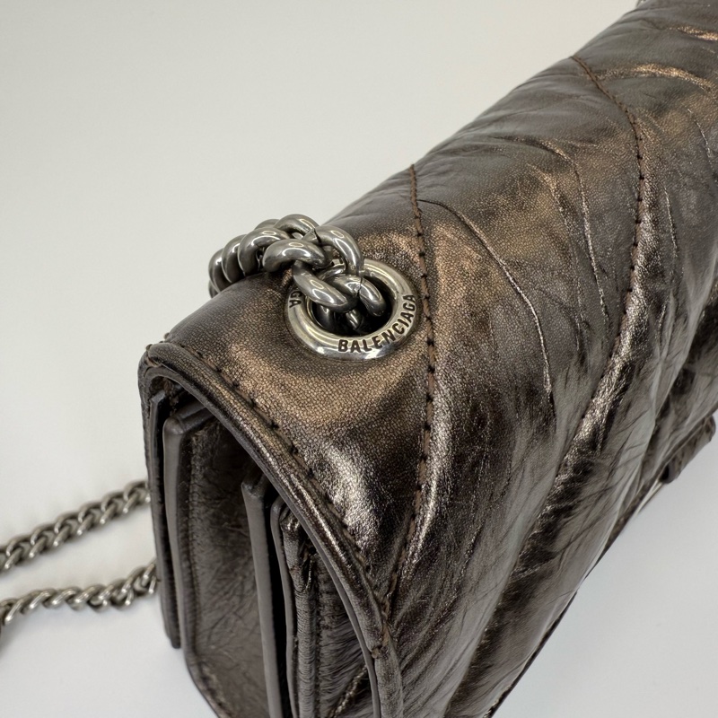 Balenciage Crush沙漏斜挎單肩包-10