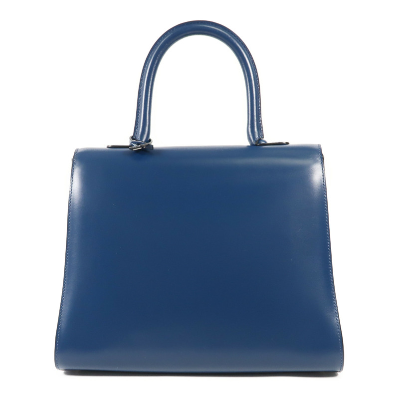 Delvaux 牛皮皮革Brillant MM銀扣手挽肩背兩用袋-1
