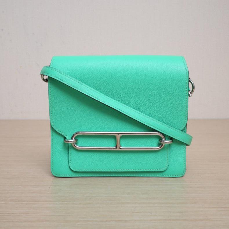 Roulis 豬鼻子 19 0S氣泡綠拼0Z漫畫綠 EC皮 B刻 銀扣-0