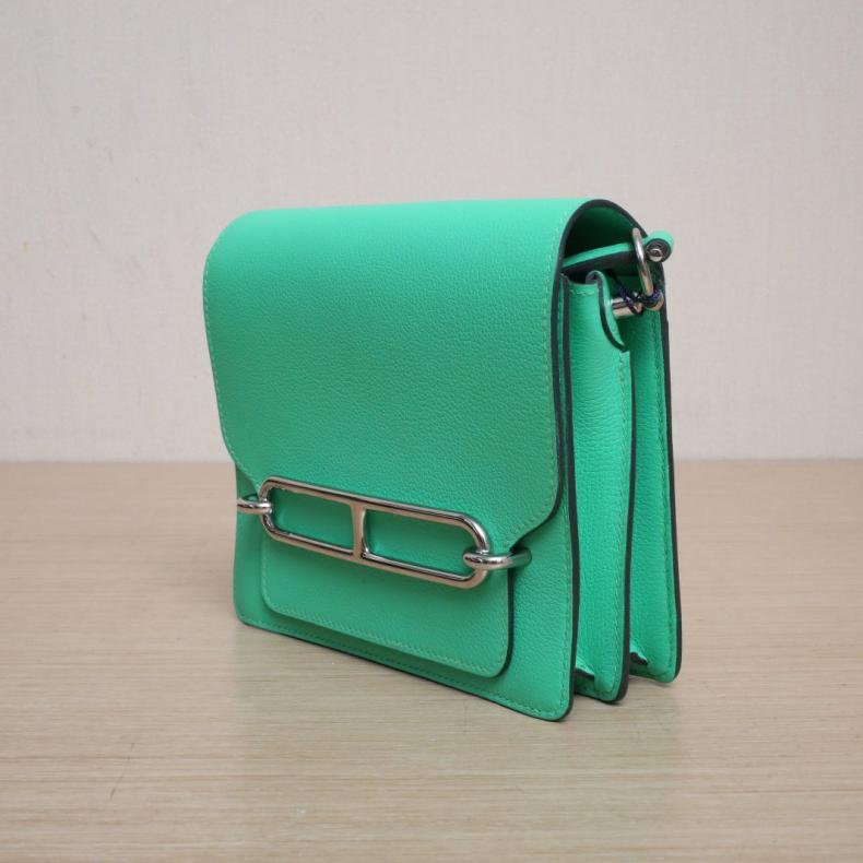 Roulis 豬鼻子 19 0S氣泡綠拼0Z漫畫綠 EC皮 B刻 銀扣-3