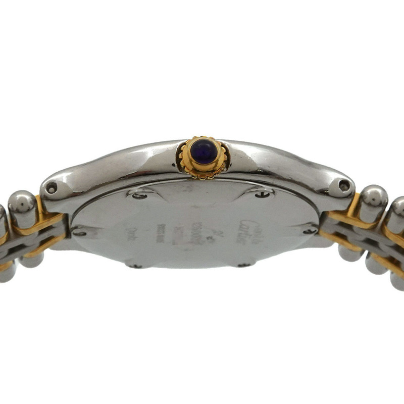 卡地亞 Must 21 Vantianne 雙色腕錶 W10051F4 女款象牙色石英-4