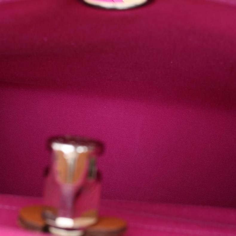 Herbag 31 L3玫瑰紫帆布/Hunter皮革 C刻 銀扣-4