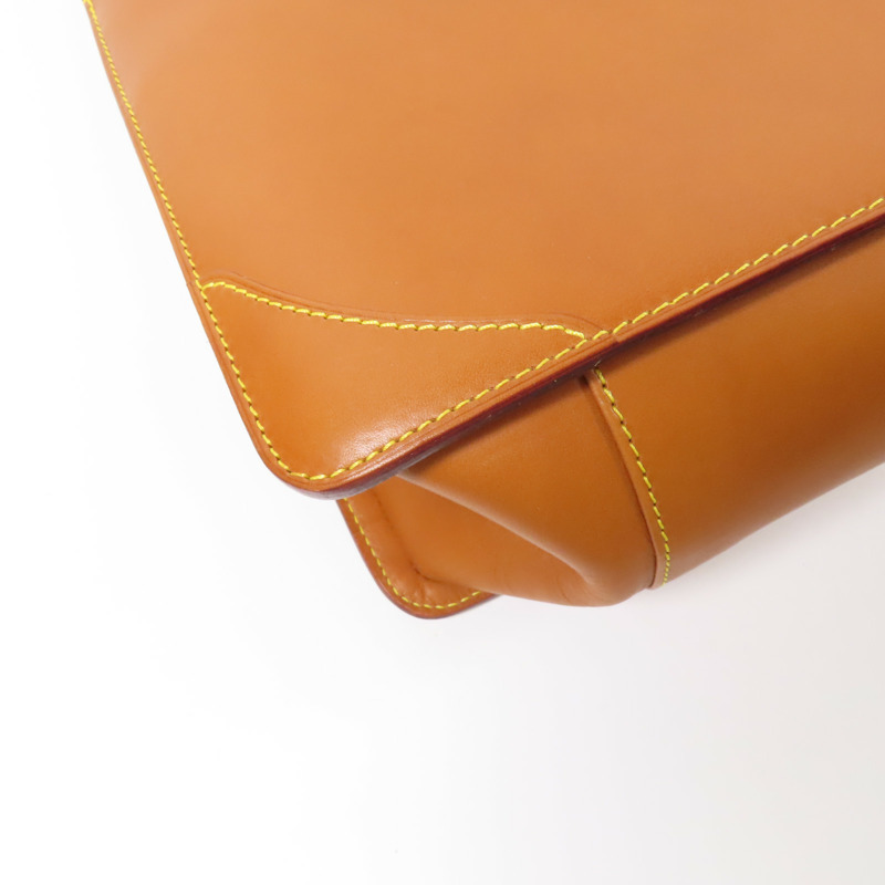 LOUIS VUITTON 皮革Negeb PM金扣手挽袋-5