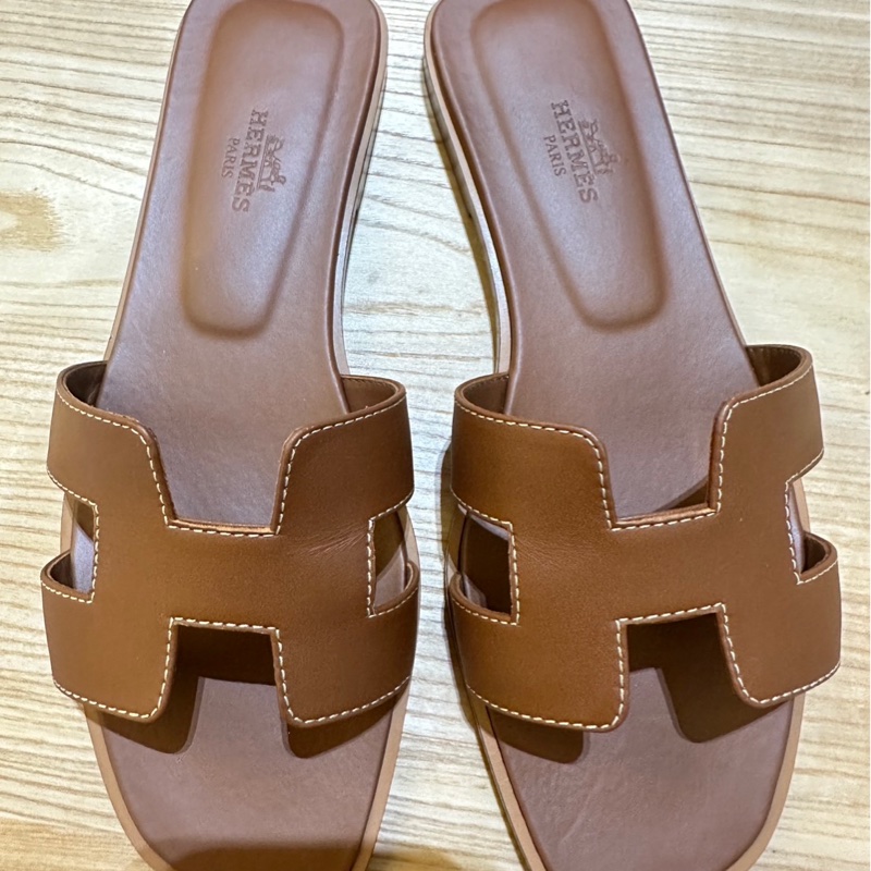 愛馬仕H拖鞋-1