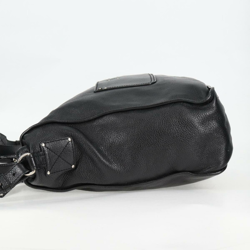 【日本直送】Chloe 手提包 皮革 黑色 銀色 正品 ki5834-2