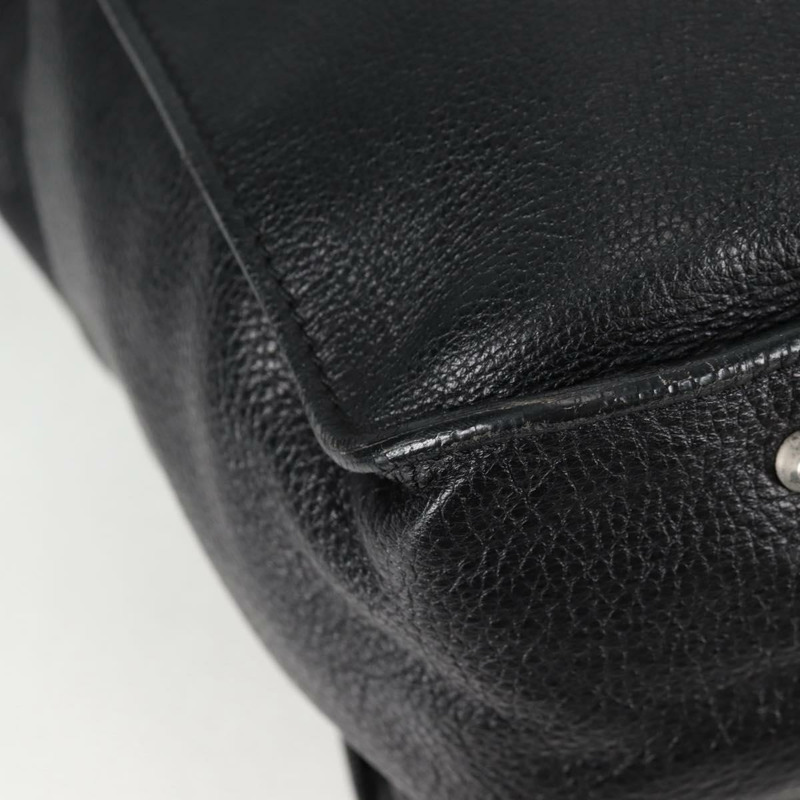 【日本直送】Chloe 手提包 皮革 黑色 銀色 正品 ki5834-14