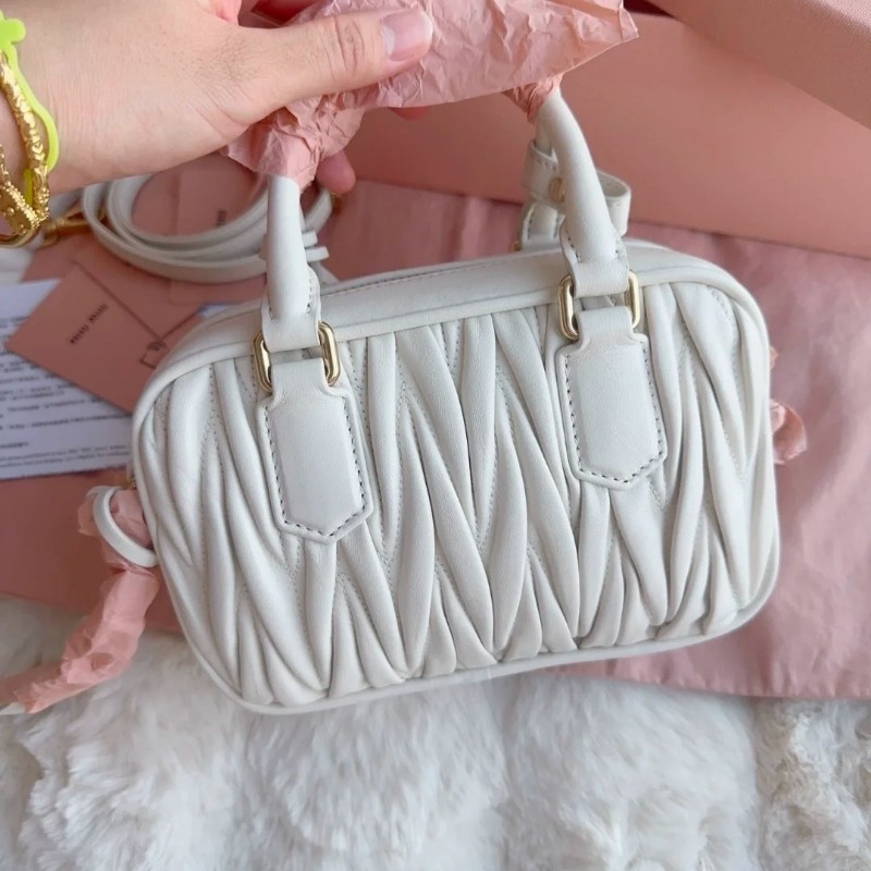 Miu Miu  保齡球手提包 小號-3