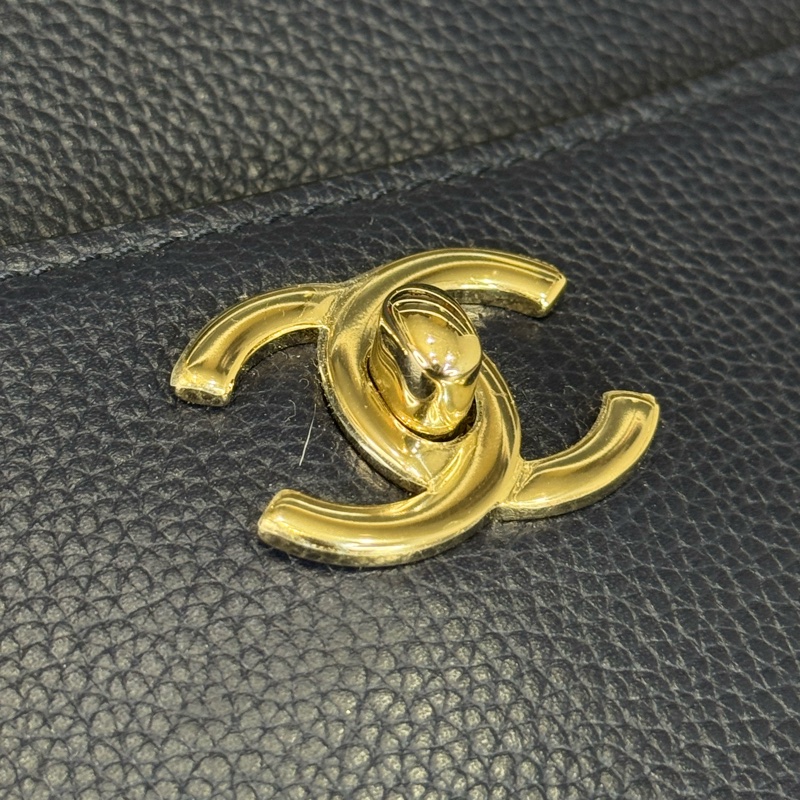 CHANEL 海軍藍牛皮Neo Executive Tote托特手提/側背🩵筆電公事包-2