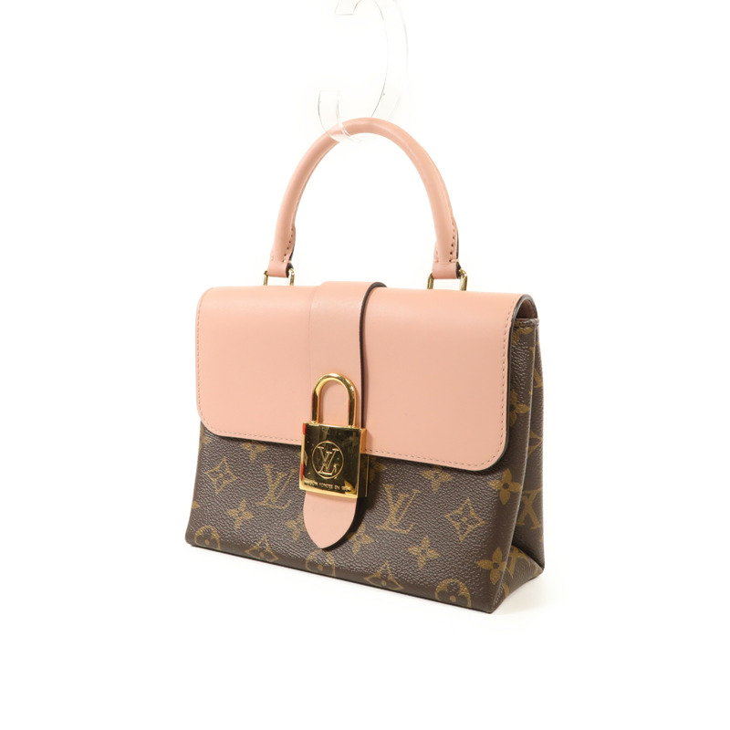 LOUIS VUITTON Monogram Locky BB金扣手挽肩背兩用袋-2
