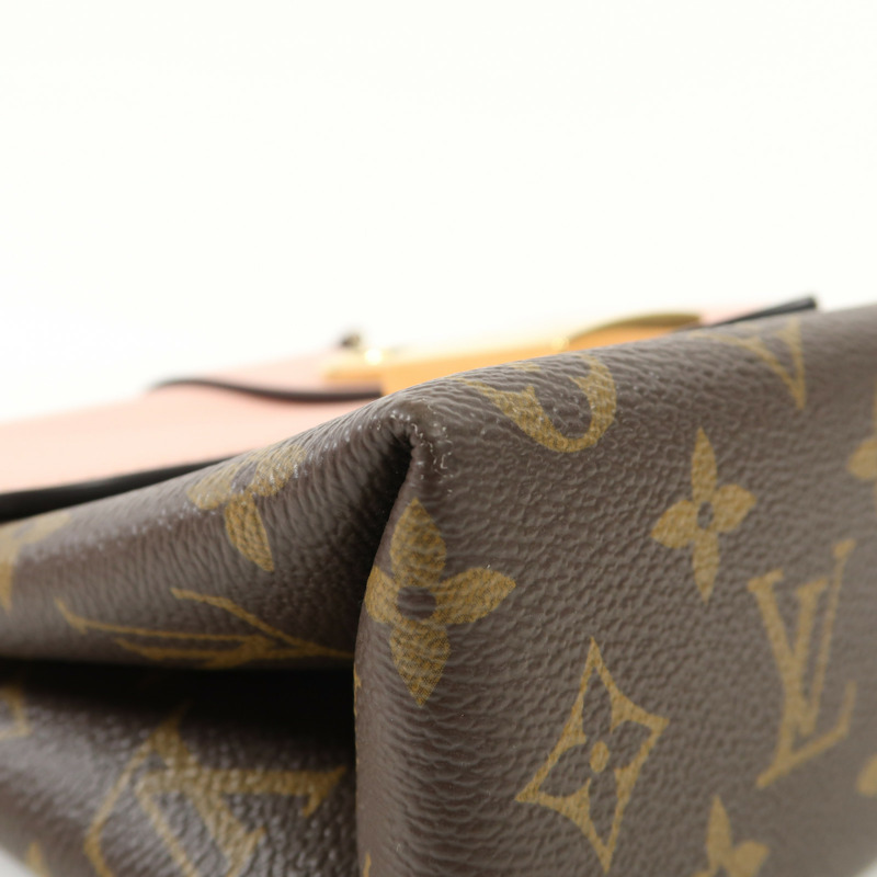 LOUIS VUITTON Monogram Locky BB金扣手挽肩背兩用袋-9