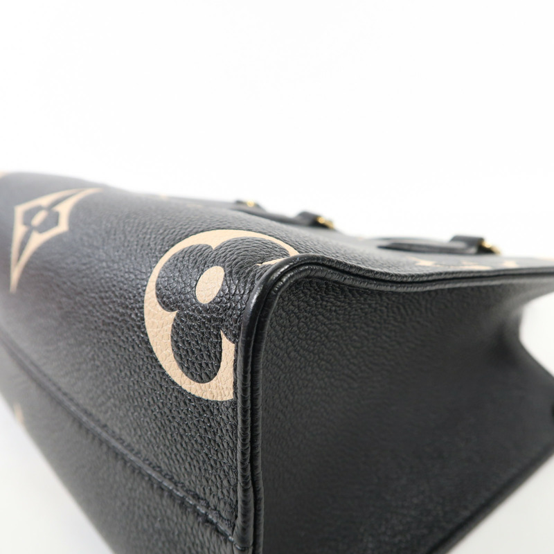 LOUIS VUITTON Monogram Empreinte On The Go PM金扣手挽肩背兩用袋-8