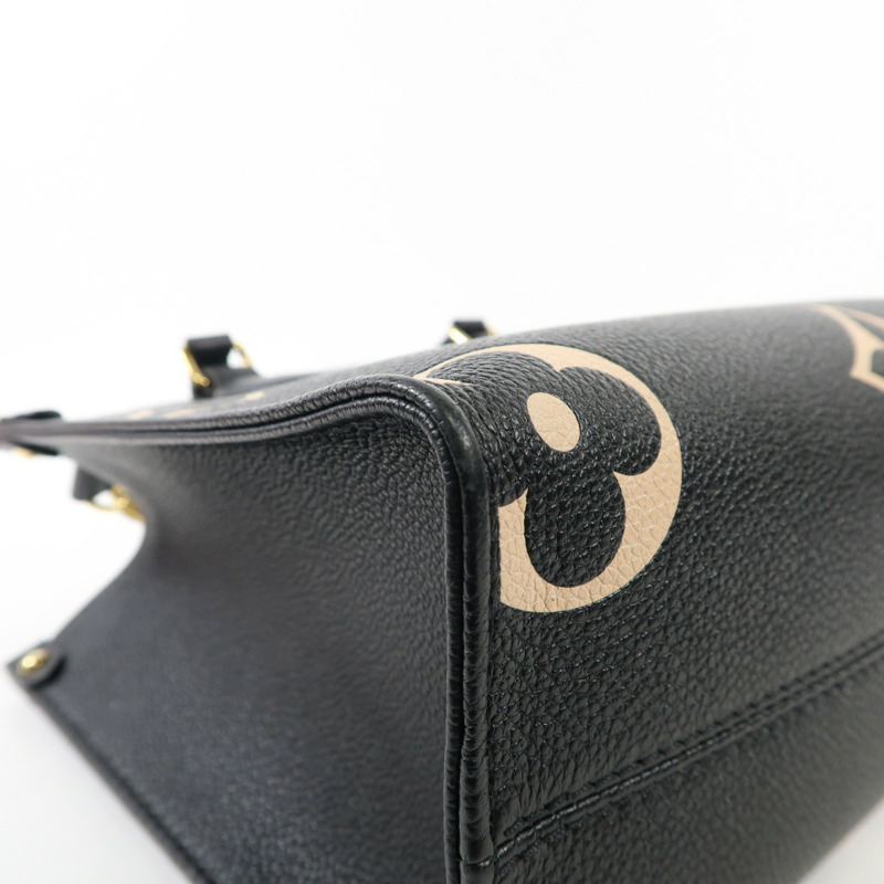 LOUIS VUITTON Monogram Empreinte On The Go PM金扣手挽肩背兩用袋-9