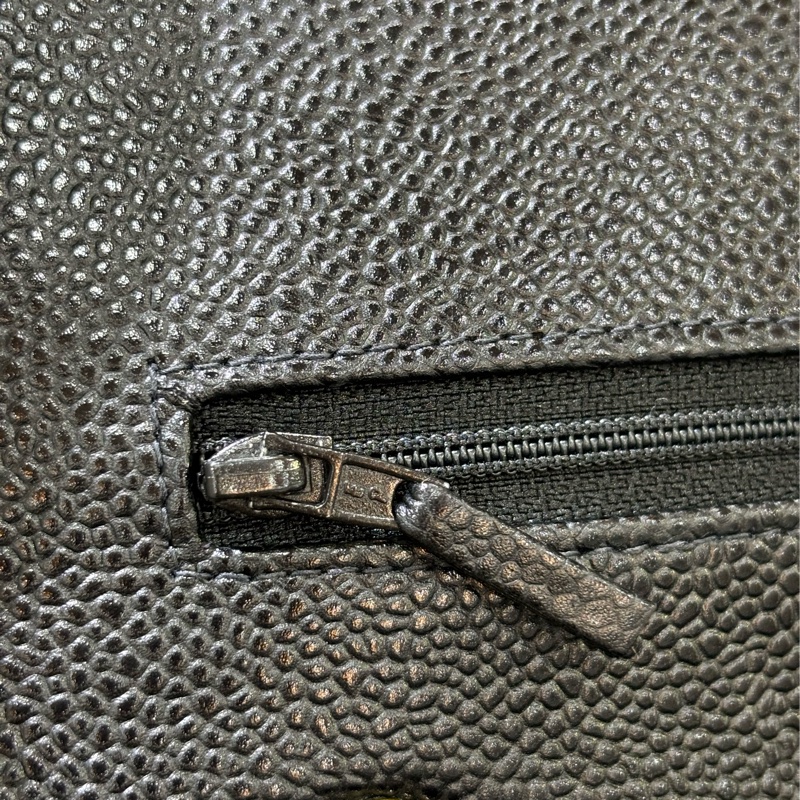 CHANEL A01113 COCO23 CF23 FLAP 黑色荔枝皮金鍊 肩背包 口蓋包 老香-38