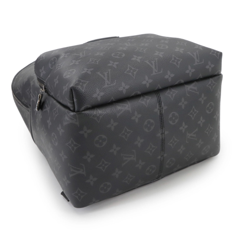 Louis Vuitton Monogram Eclipse 背包，黑色，M43186，銀色五金配件，Discovery 背包 PM-4