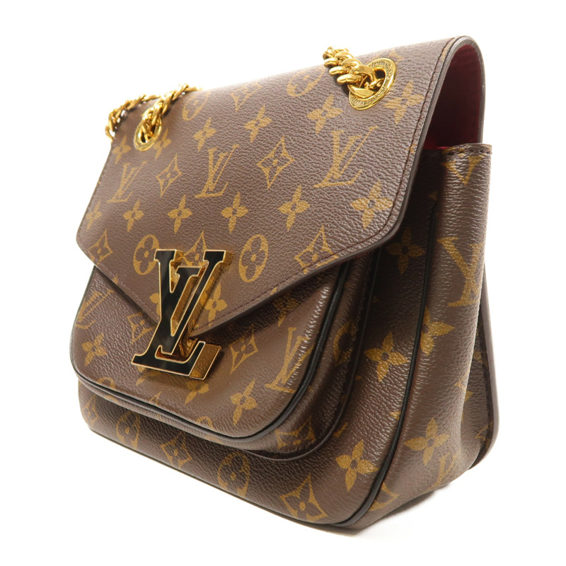 LOUIS VUITTON Monogram Passy金扣肩背袋棕色-2
