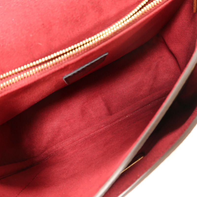 LOUIS VUITTON Monogram Passy金扣肩背袋棕色-9