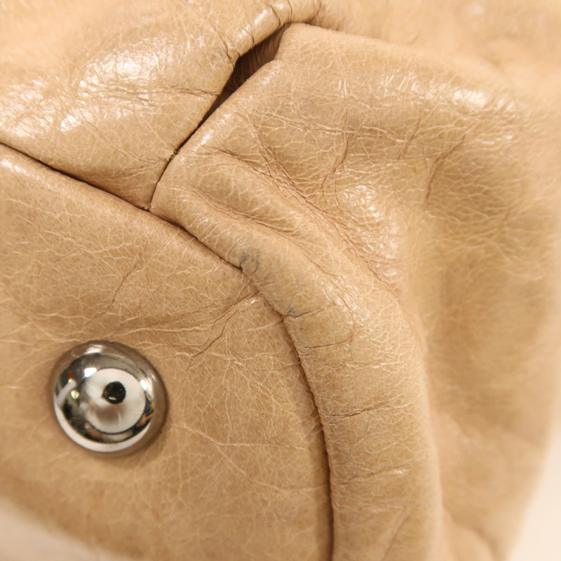 Miu Miu 牛皮皮革2 Way Shoulder Bag銀扣手挽肩背兩用袋-5