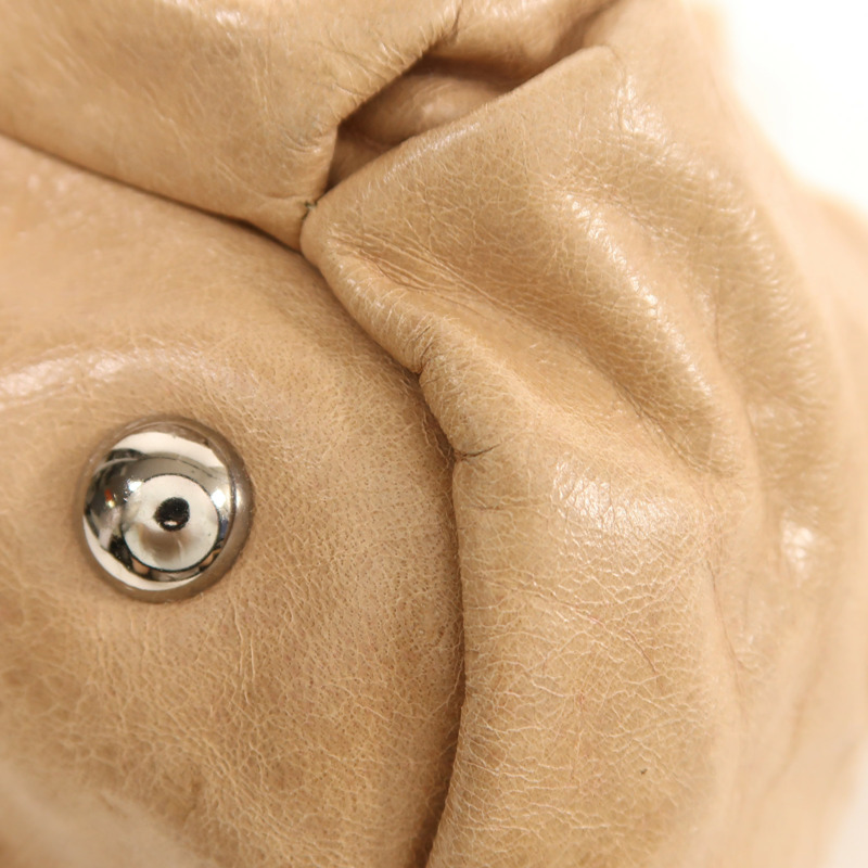 Miu Miu 牛皮皮革2 Way Shoulder Bag銀扣手挽肩背兩用袋-7