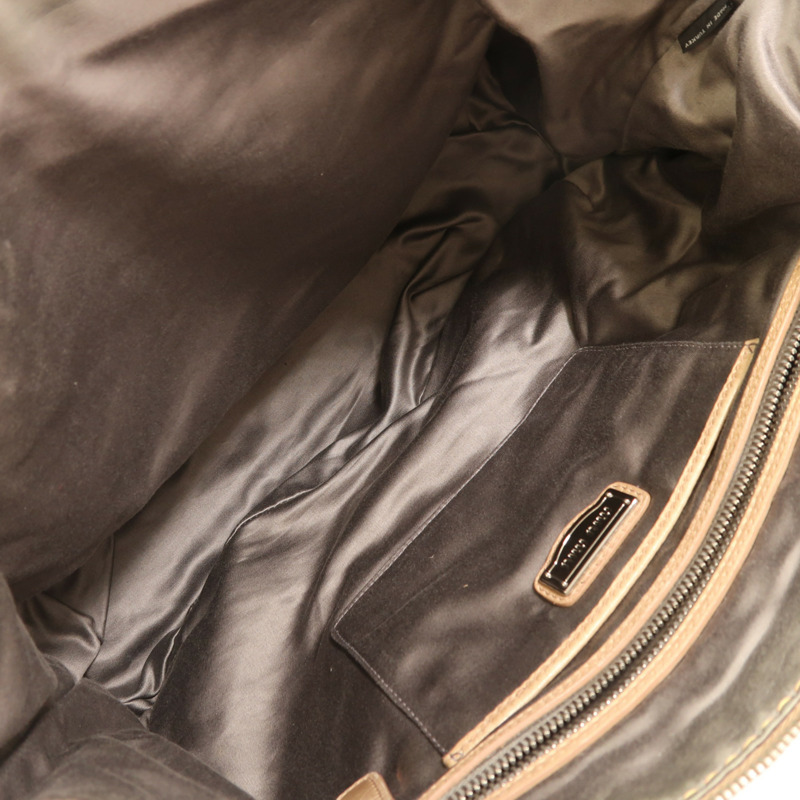 Miu Miu 牛皮皮革2 Way Shoulder Bag銀扣手挽肩背兩用袋-9