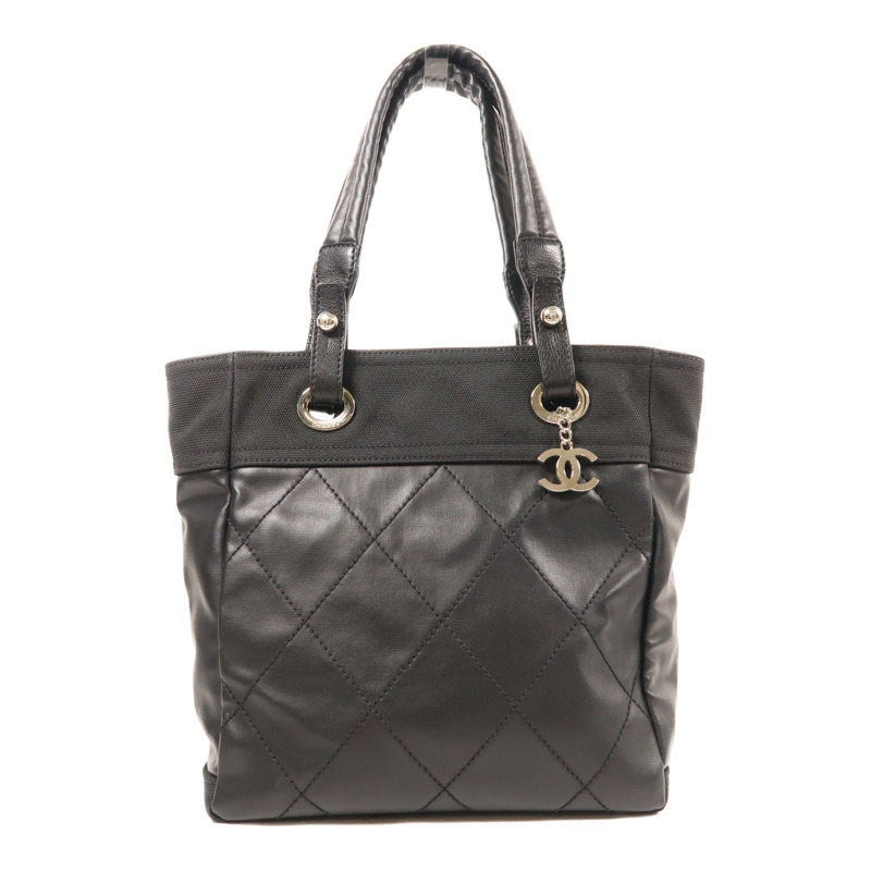 CHANEL 牛皮皮革Shoulder Bag銀扣肩背袋-0