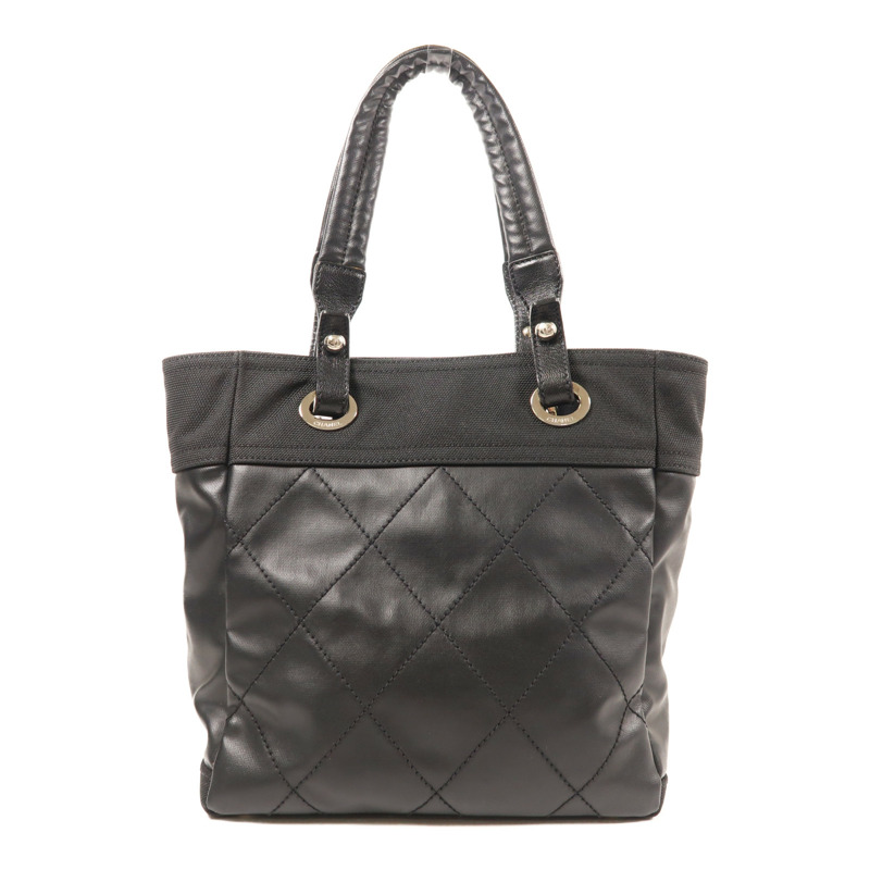 CHANEL 牛皮皮革Shoulder Bag銀扣肩背袋-1