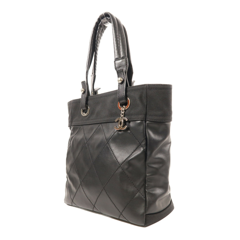 CHANEL 牛皮皮革Shoulder Bag銀扣肩背袋-2