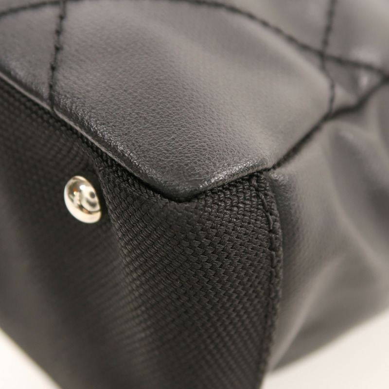 CHANEL 牛皮皮革Shoulder Bag銀扣肩背袋-7