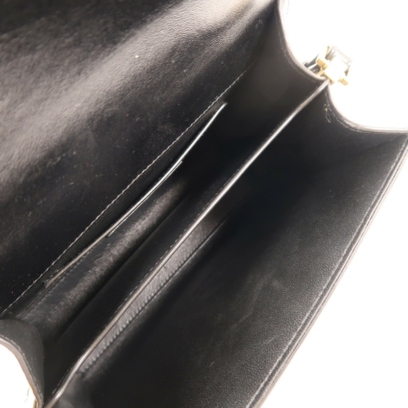 SAINT LAURENT 牛皮皮革2 Way Shoulder Bag金扣手挽肩背兩用袋-9