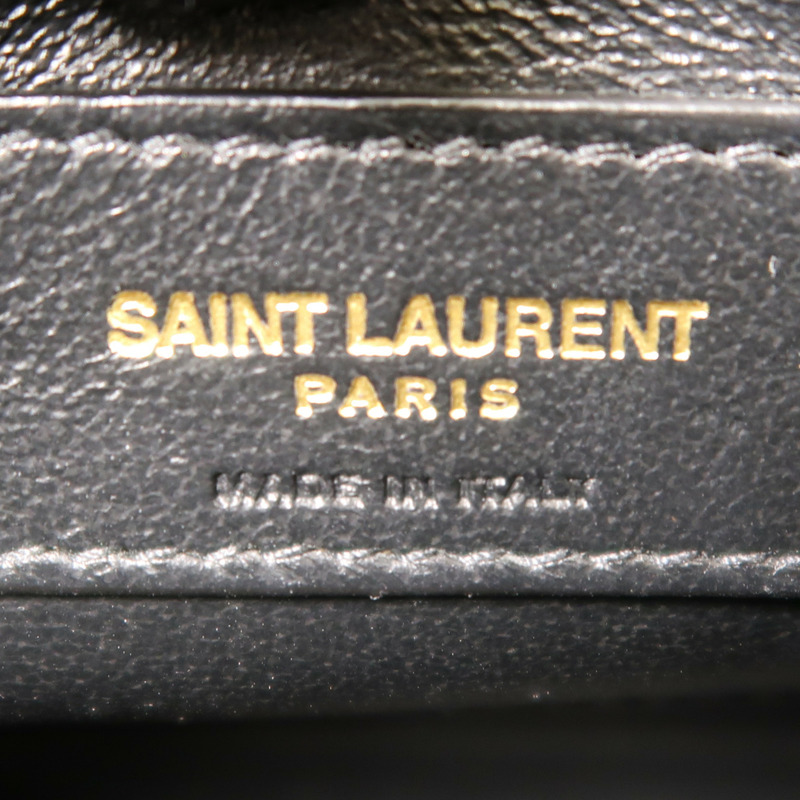 SAINT LAURENT 牛皮皮革2 Way Shoulder Bag金扣手挽肩背兩用袋-10