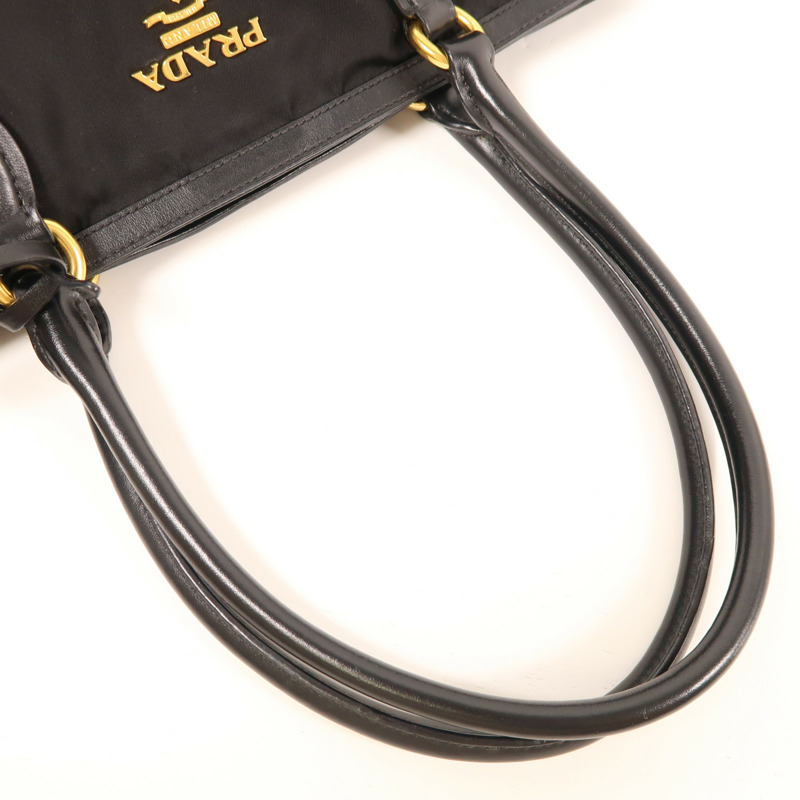 PRADA 尼龍Should Bag金扣肩背袋-4