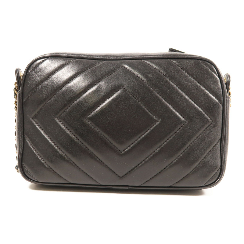 CHANEL 牛皮皮革Chain Shoulder Bag金扣鏈帶肩背袋-1