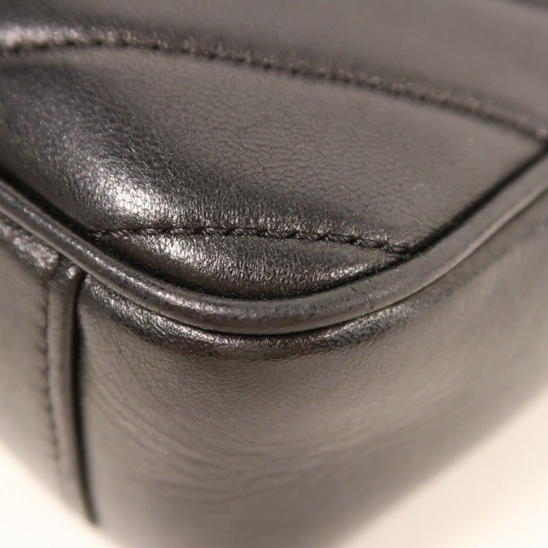 CHANEL 牛皮皮革Chain Shoulder Bag金扣鏈帶肩背袋-5