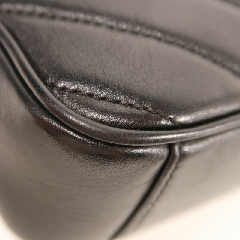 CHANEL 牛皮皮革Chain Shoulder Bag金扣鏈帶肩背袋-8